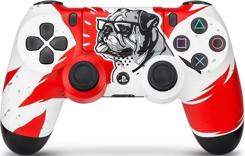 Кастомизированный беспроводной контроллер Rainbo DualShock 4 Бульдог, DualShock 4 Бульдог
Кастомизированный беспроводной контроллер Rainbo DualShock 4 Бульдог, DualShock 4 Бульдог