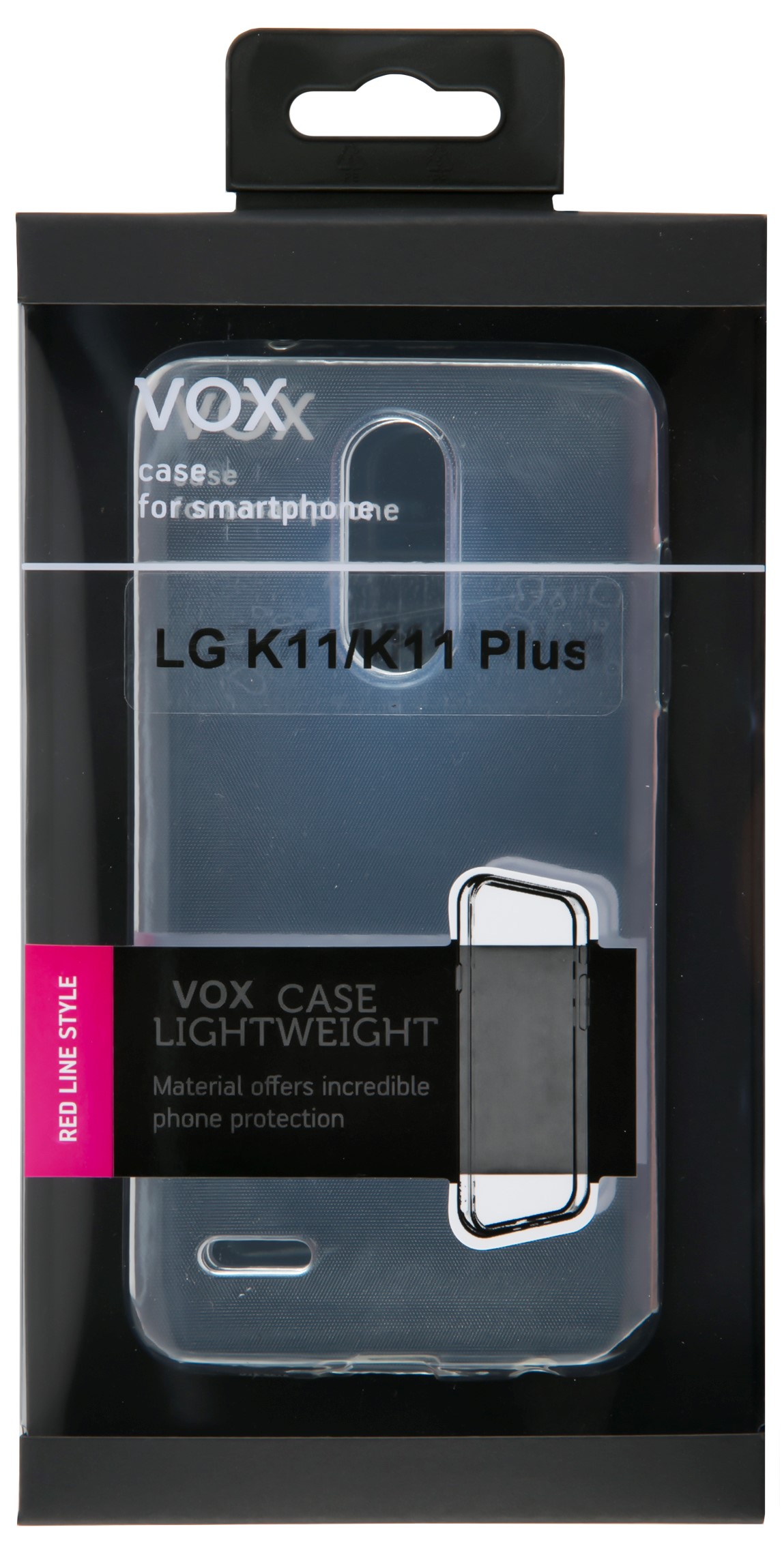 

Клип-кейс Vox для LG К11/К11 Plus прозрачный, для LG К11/К11 Plus прозрачный