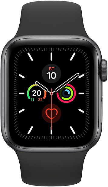 Часы Apple Watch Series 5 40мм серый космос+спортивный ремешок чёрный, Watch Series 5 40мм серый космос+спортивный ремешок чёрный
Часы Apple Watch Series 5 40мм серый космос+спортивный ремешок чёрный, Watch Series 5 40мм серый космос+спортивный ремешок чёрный