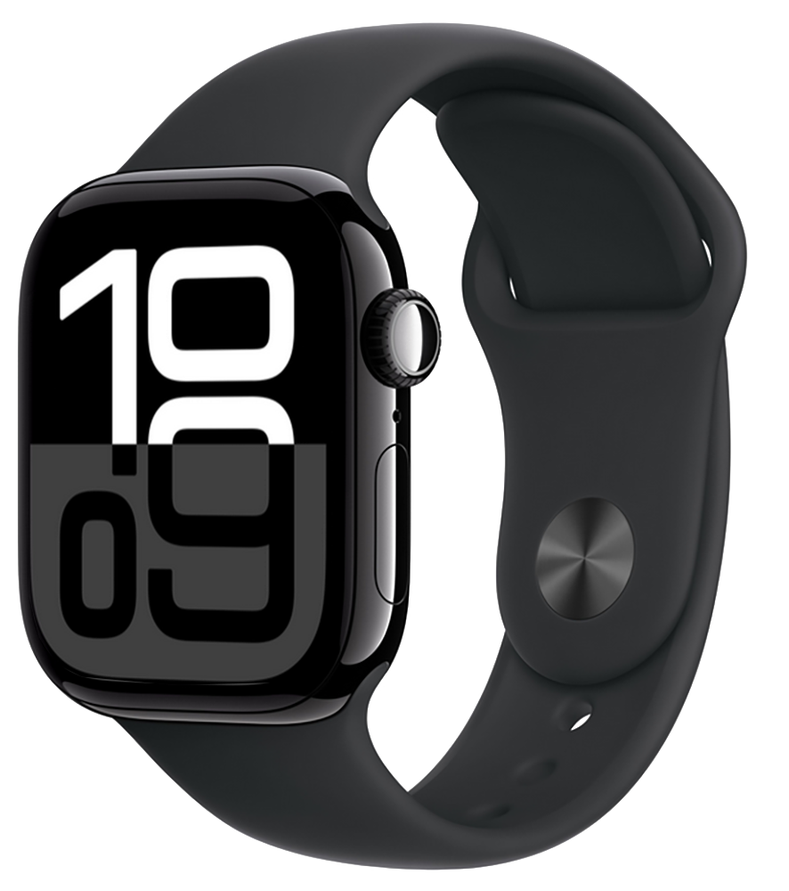 Часы Apple, Watch Series 10 GPS 42мм корпус из алюминия jet black+ремешок Sport Band black (M/L)
Часы Apple, Watch Series 10 GPS 42мм корпус из алюминия jet black+ремешок Sport Band black (M/L)