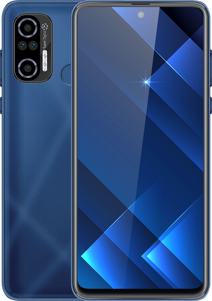 

Смартфон Black Fox, B10 Fox 2/64Gb Синий