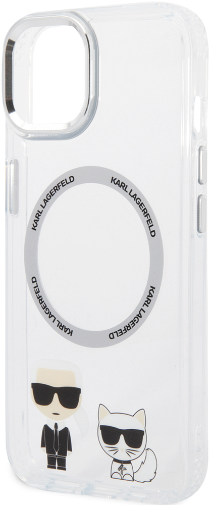 Чехол-накладка Karl Lagerfeld, iPhone 14 Plus Magsafe Karl & Choupette Bodies Logo с кольцом Прозрачный KLHMP14MHKCT
Чехол-накладка Karl Lagerfeld, iPhone 14 Plus Magsafe Karl & Choupette Bodies Logo с кольцом Прозрачный KLHMP14MHKCT