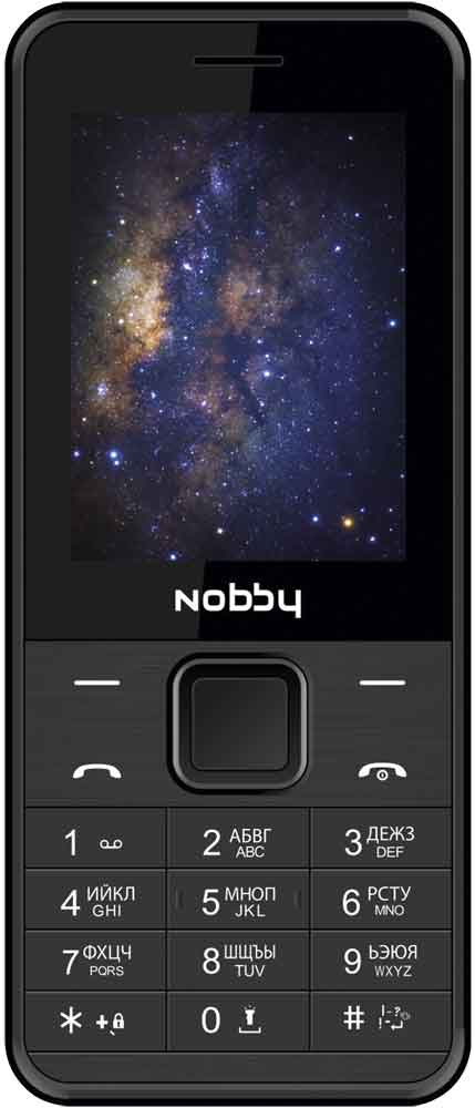 

Мобильный телефон Nobby 200 Dual sim Black, 200 Dual sim Black