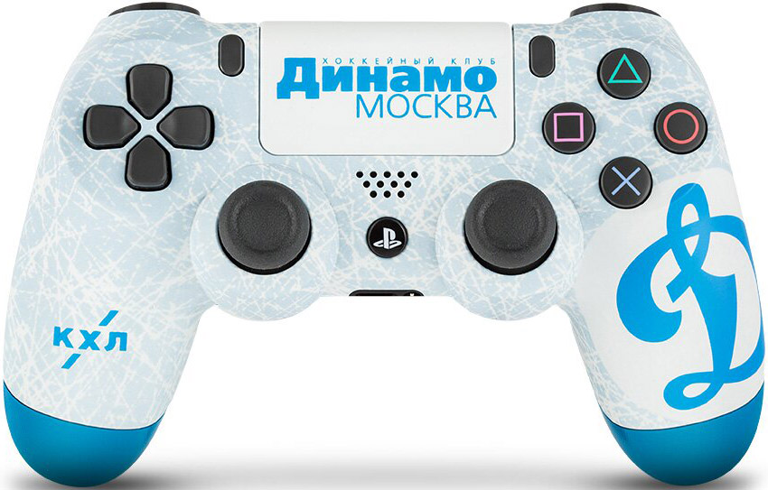 Кастомизированный беспроводной контроллер Rainbo DualShock 4 КХЛ Динамо Москва, DualShock 4 КХЛ Динамо Москва
Кастомизированный беспроводной контроллер Rainbo DualShock 4 КХЛ Динамо Москва, DualShock 4 КХЛ Динамо Москва
