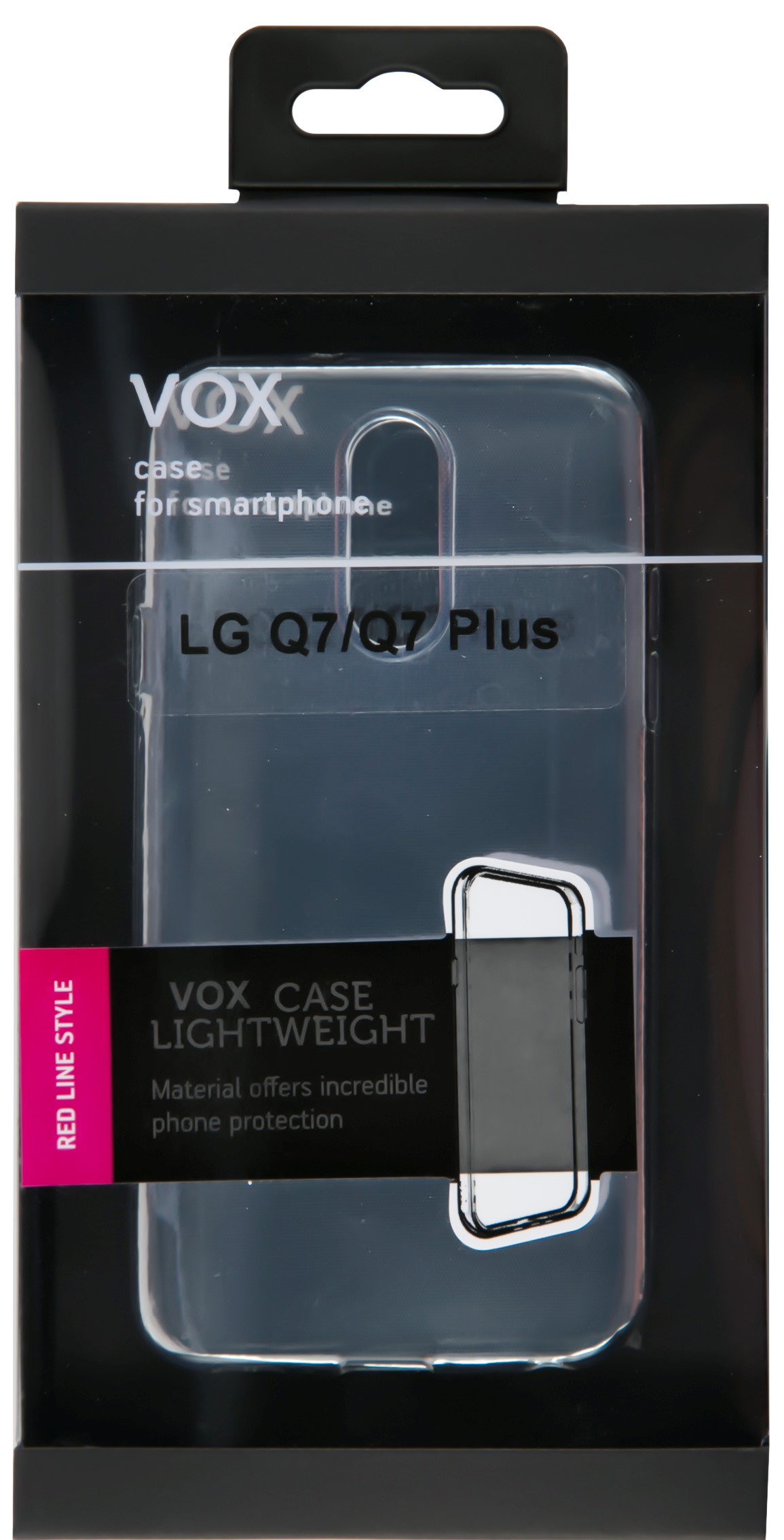 

Клип-кейс Vox, для LG Q7/Q7 Plus прозрачный