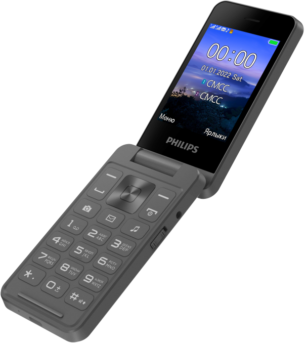 Мобильный телефон Philips Xenium E2602 Dual sim Серый 0101-8576 - фото 4