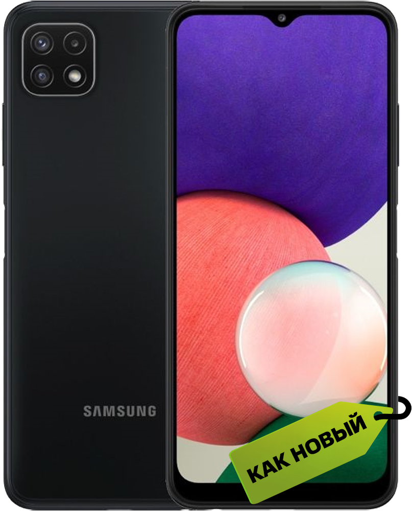 

Смартфон Samsung, Galaxy A22s 4/128Gb Серый «Как новый»