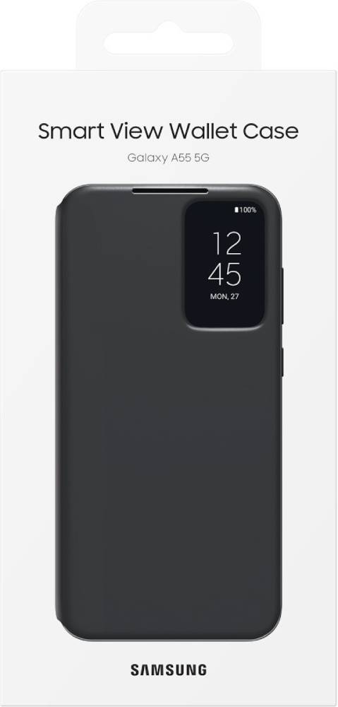 Чехол-книжка Samsung Smart View Wallet Case Galaxy A55 Чёрный (EF-ZA556CBEGRU) 3100-2400 Smart View Wallet Case Galaxy A55 Чёрный (EF-ZA556CBEGRU) - фото 5
