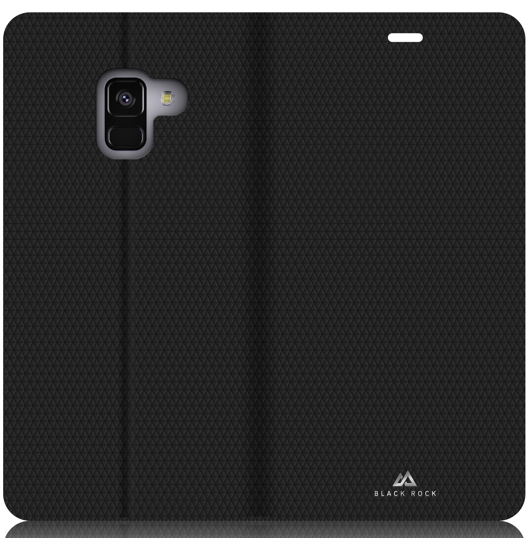 Отзывы на Чехол-книжка Black Rock для Samsung Galaxy A8 Plus рубчик black -  Интернет-Магазин МТС