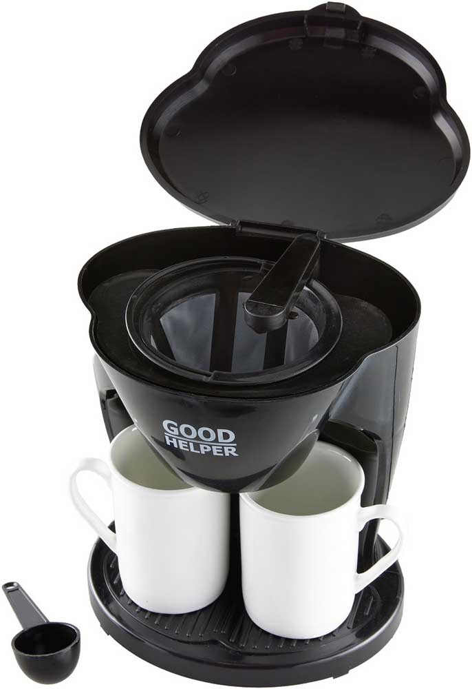 Кофеварка Goodhelper СМ-D101 Чёрная 7000-3464 - фото 3