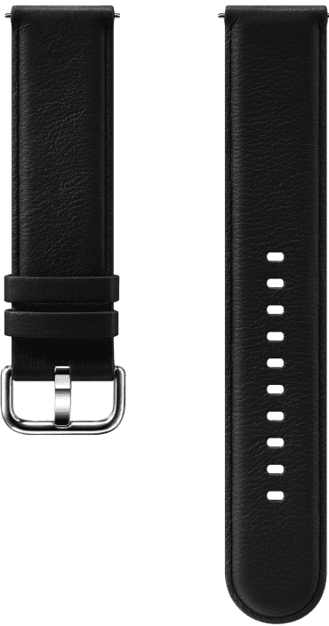

Ремешок для умных часов Samsung, Galaxy Watch Active ET-SLR82M кожаный Black
