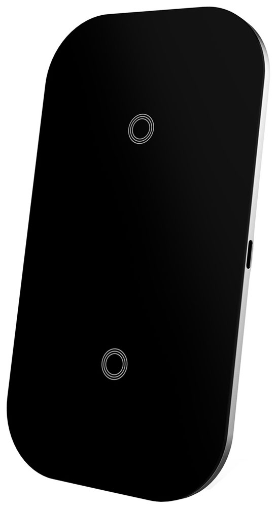 Беспроводное зарядное устройство LYAMBDA для двух телефонов LNT8-BK Black 0303-0584 - фото 3