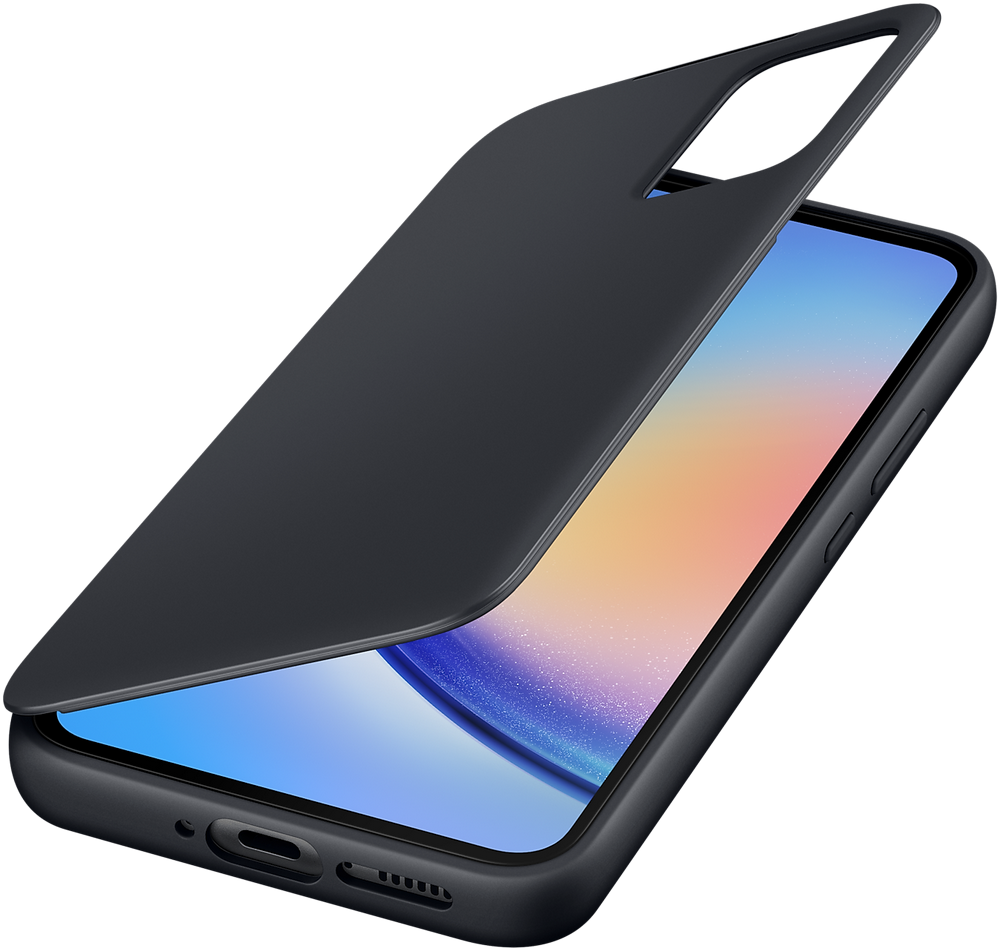 Чехол-книжка Samsung Galaxy A34 Smart View Wallet Case Чёрный 0319-1017 EF-ZA346CGEGRU - фото 4