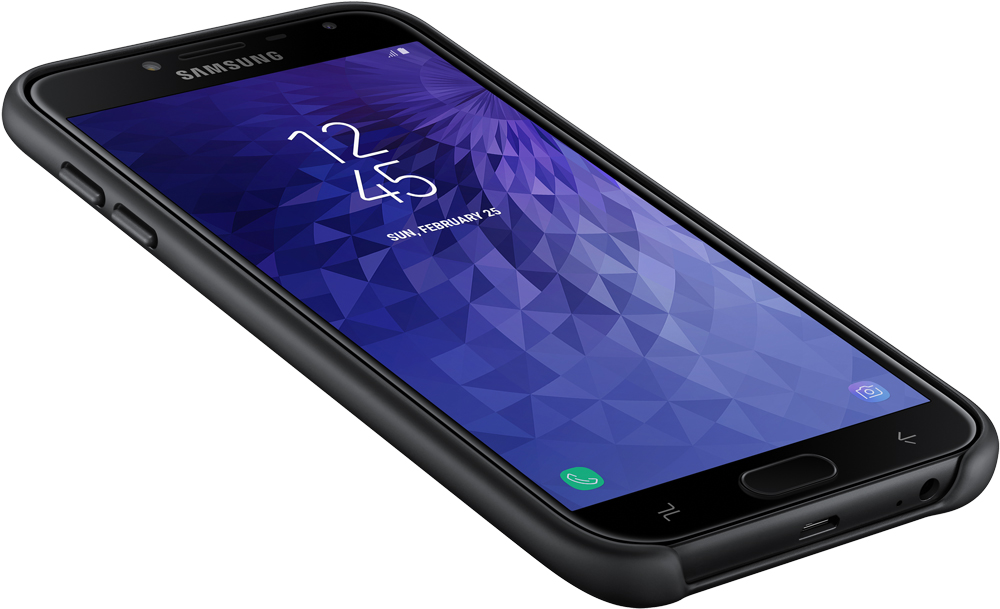 Клип-кейс Samsung Galaxy J4  Dual Layer Cover Black (EF-PJ400CBEGRU) 0313-6699 Galaxy J4  Dual Layer Cover Black (EF-PJ400CBEGRU) - фото 4