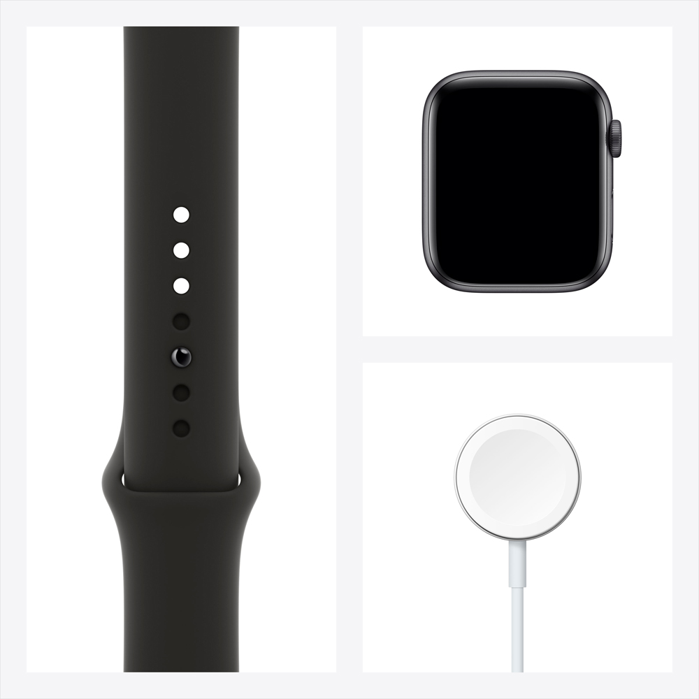 Часы Apple Watch Series 6 GPS 44мм корпус из алюминия серый космос + ремешок черный (M00H3RU/A) 0200-2188 M00H3RU/A Watch Series 6 GPS 44мм корпус из алюминия серый космос + ремешок черный (M00H3RU/A) - фото 7
