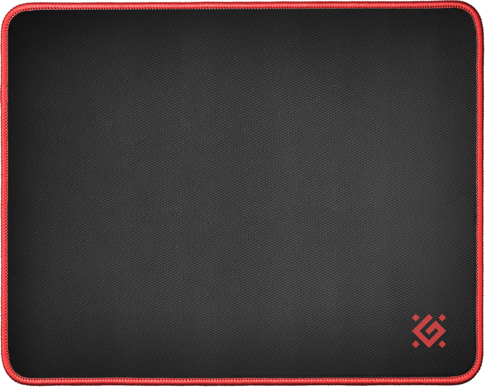 Коврик Defender игровой 360x270x3мм ткань+резина Черный