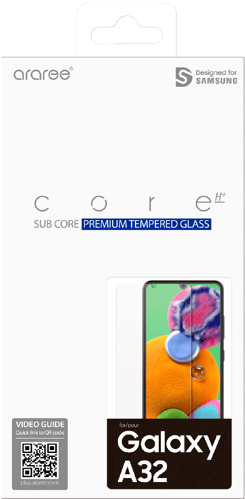 Стекло защитное Araree защитное стекло luxcase для alcatel 1x 2019 на плоскую часть экрана 82602