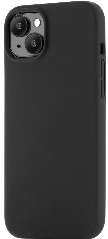 Чехол-накладка uBear чехол для apple iphone 15 plus soft touch с подкладкой из микрофибры темно красный