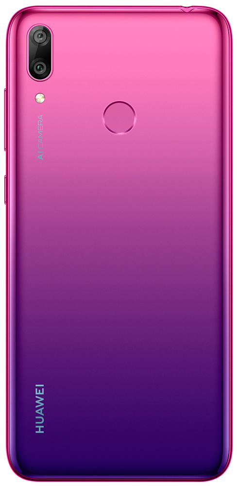 Смартфон Huawei Y7 2019 4/64Gb Purple 0101-7099 DUB-LX1 Y7 2019 4/64Gb Purple - фото 2