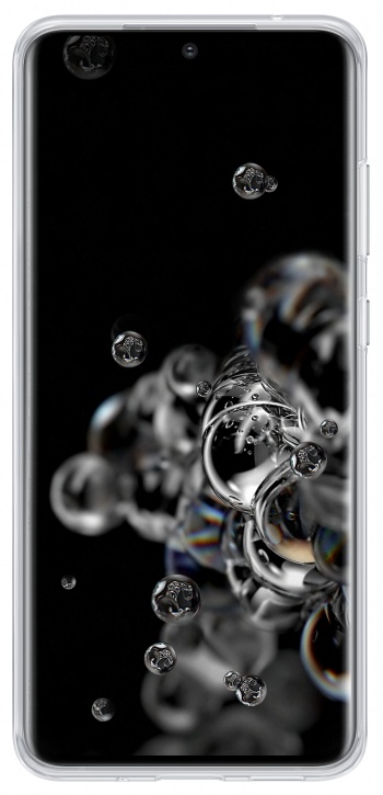 Клип-кейс Samsung Galaxy S20 Ultra силиконовый прозрачный (EF-QG988TTEGRU) 0313-8408 Galaxy S20 Ultra силиконовый прозрачный (EF-QG988TTEGRU) - фото 3