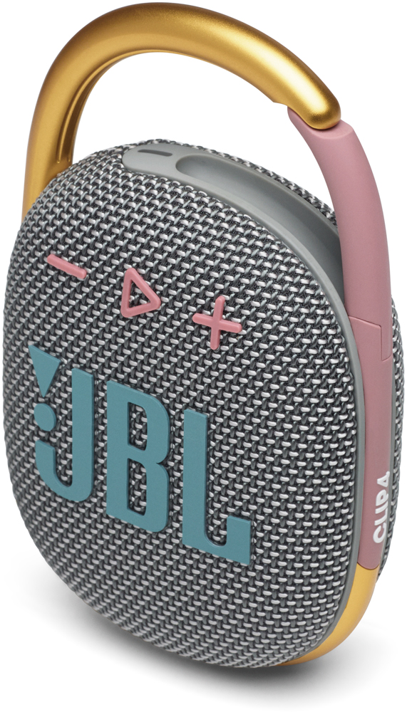 Портативная акустическая система JBL Clip 4 Grey 0406-1368 - фото 3