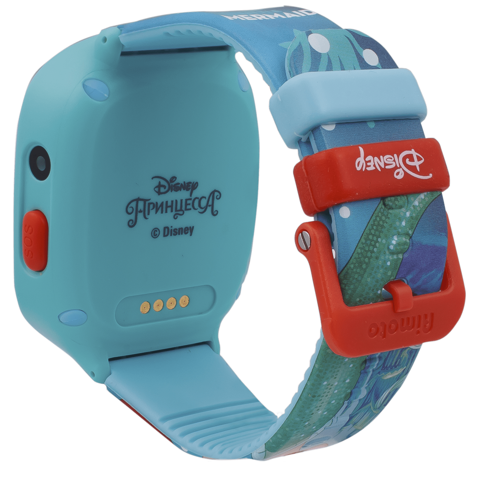 Детские часы Кнопка Жизни Aimoto Disney Русалочка lightblue 0200-1747 - фото 6