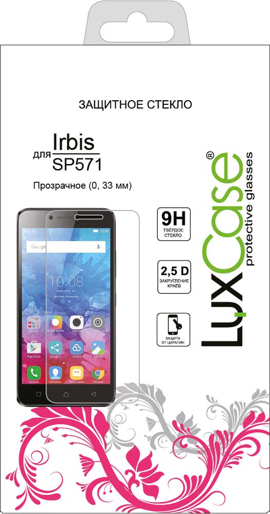 

Стекло защитное LuxCase, Irbis SP571 прозрачное