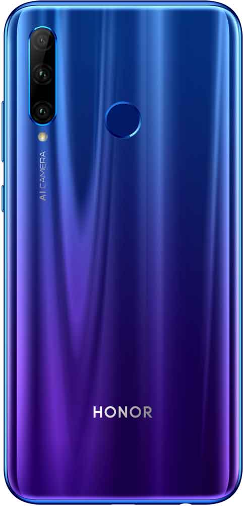Смартфон Honor 10i 4/128Gb Phantom Blue 0101-6698 HRY-LX1T 10i 4/128Gb Phantom Blue - фото 3