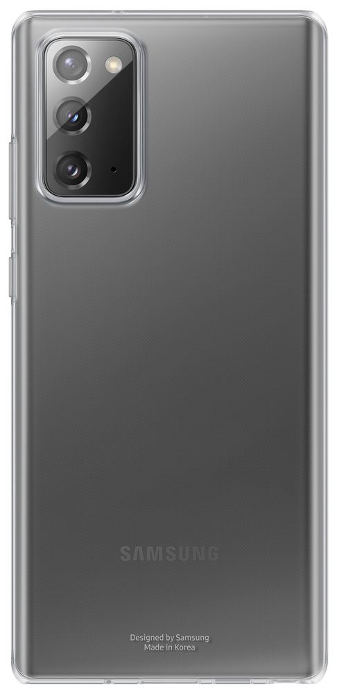 Клип-кейс Samsung Note 20 Clear Cover прозрачный (EF-QN980TTEGRU) 0313-8663 Note 20 Clear Cover прозрачный (EF-QN980TTEGRU) Galaxy Note 20 - фото 1