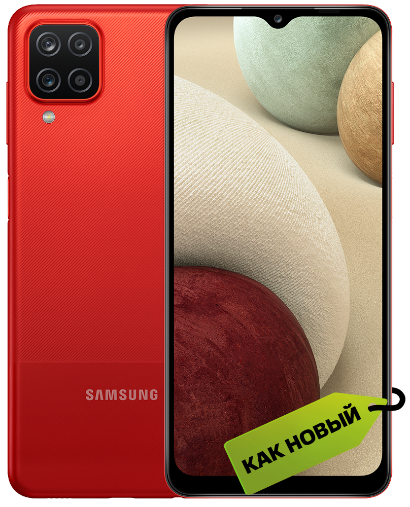 

Смартфон Samsung, Galaxy A12 (2021) 3/32Gb Red "Как новый"