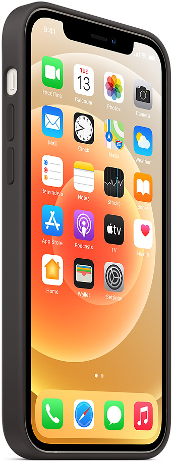 Клип-кейс Apple iPhone 12/12 Pro MagSafe силиконовый Черный (MHL73ZE/A) 0313-8775 MHL73ZE/A iPhone 12/12 Pro MagSafe силиконовый Черный (MHL73ZE/A) iPhone 12, iPhone 12 Pro - фото 5