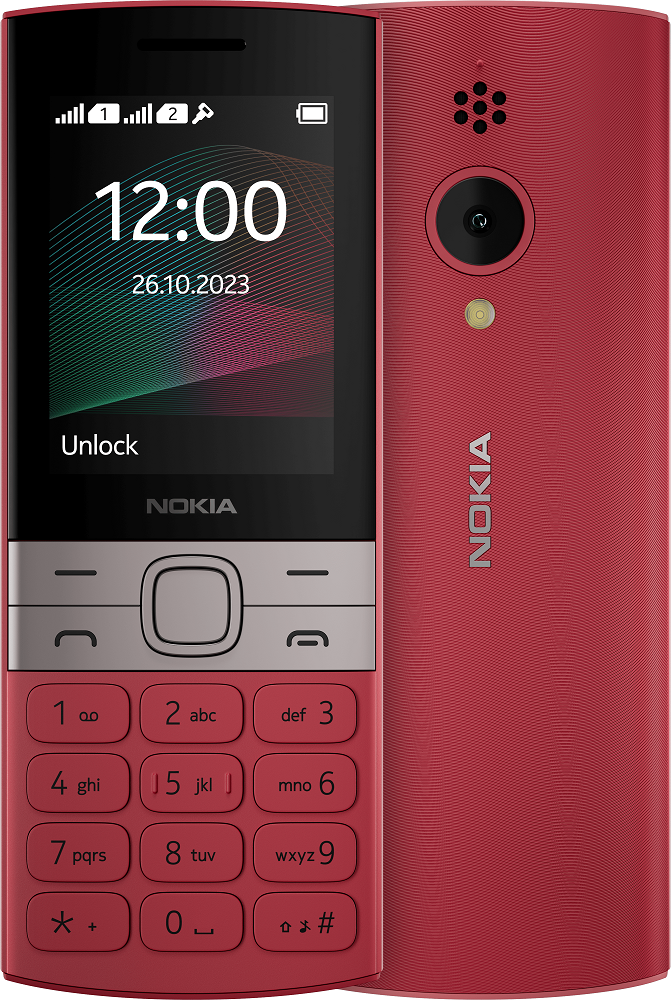 Мобильный телефон Nokia 150 (2023) Красный