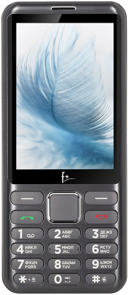

Мобильный телефон F+, S350 Dual sim Dark Grey