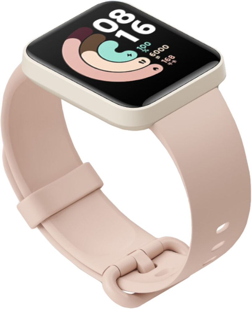 Ремешок для умных часов Xiaomi Mi Watch Lite Pink (BHR4875GL) 0400-2060 Mi Watch Lite Pink (BHR4875GL) - фото 1