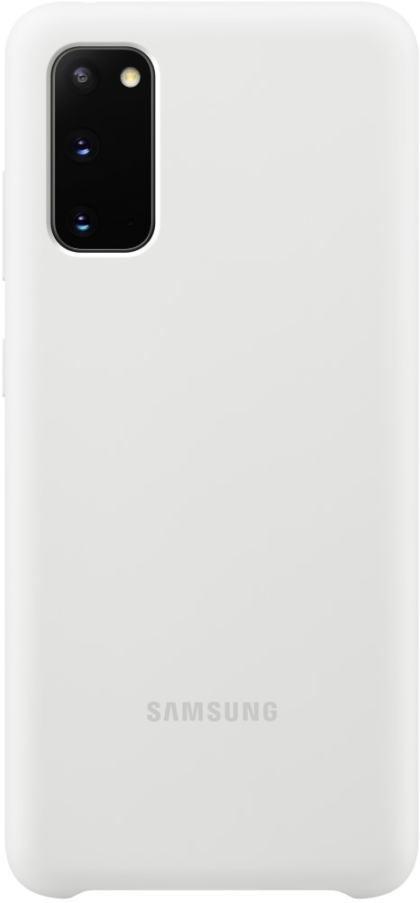 Клип-кейс Samsung S20 силиконовый White (EF-PG980TWEGRU) 0313-8416 S20 силиконовый White (EF-PG980TWEGRU) Galaxy S20 - фото 1