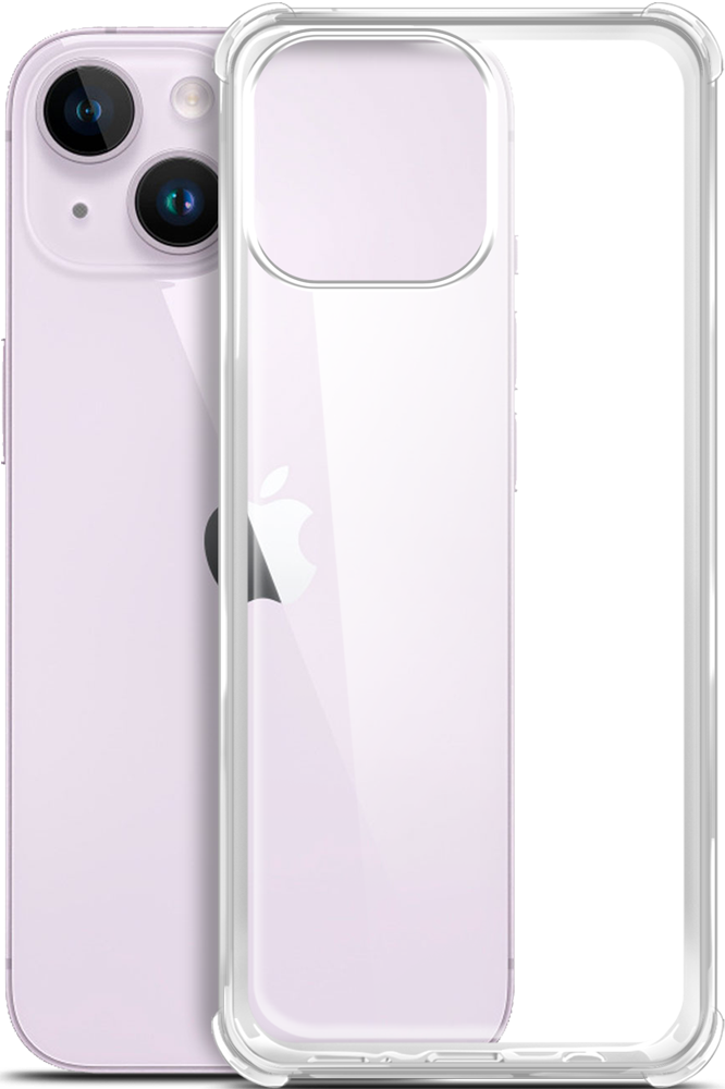 Чехол-накладка Borasco чехол силиконовый alwio для iphone 13 6 1 прозрачный