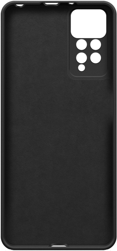 Чехол-накладка Borasco Xiaomi Redmi Note 11 Pro Microfiber Черный фото 2