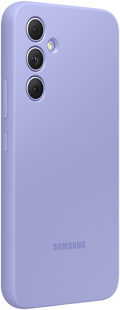 Чехол-накладка Samsung Galaxy A54 Silicone Case Сине-голубой 0319-0992 EF-PA546TVEGRU - фото 5