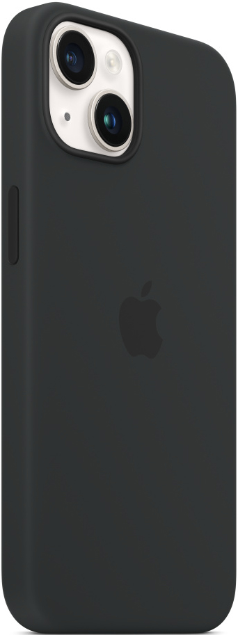 Чехол-накладка Apple iPhone 14 Silicone Case with MagSafe Тёмная ночь 0319-0728 - фото 6