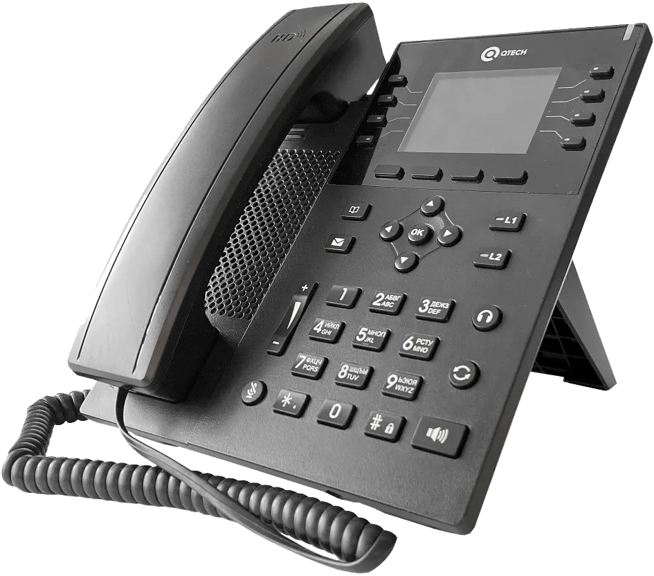 IP-телефон QTECH voip телефон yealink sip t43u 12 аккаунтов 2 порта usb blf poe gige без бп sip t43u