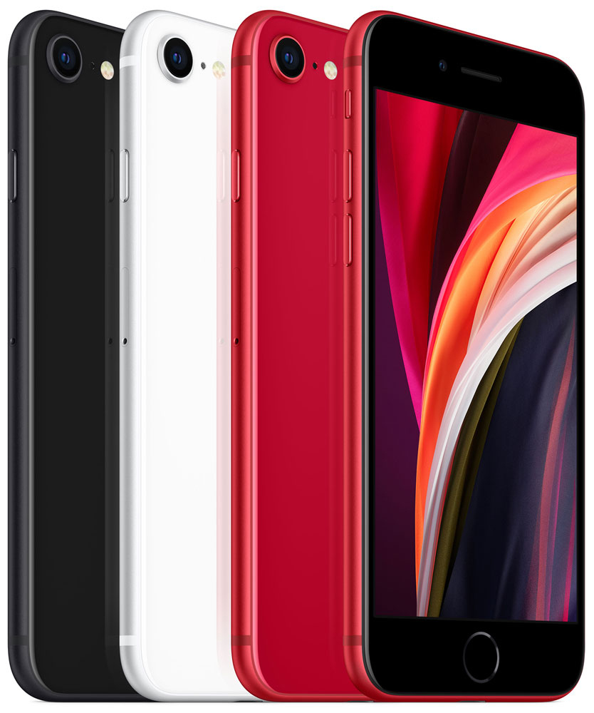 Смартфон Apple iPhone SE 2020 128Gb Black 0101-7157 MXD02RU/A - фото 5