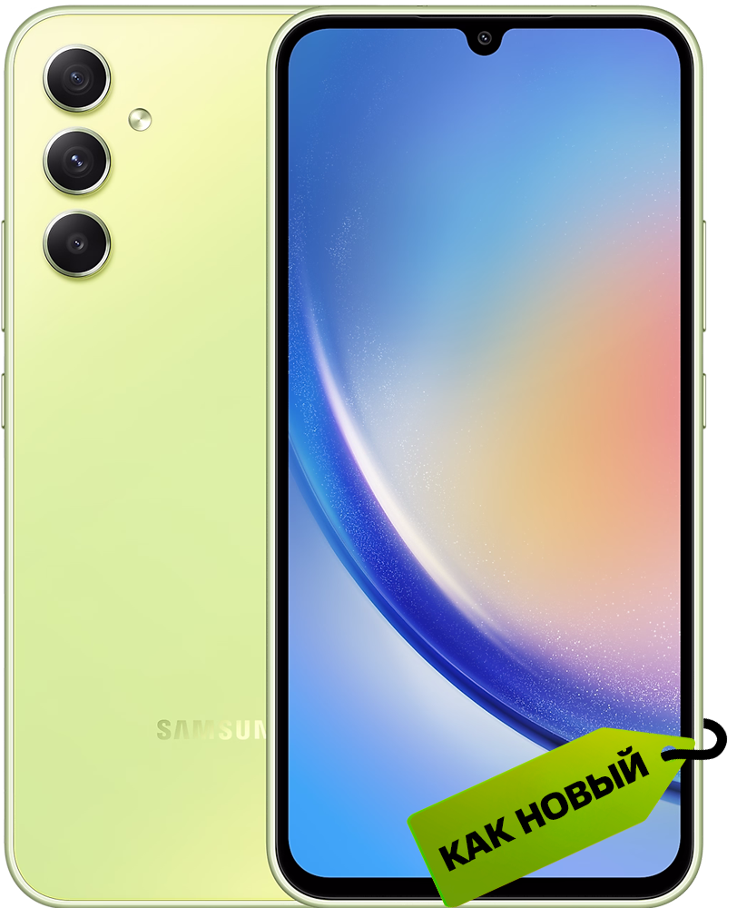 Samsung Galaxy A34 6/128 Гб 5G Лайм "Как новый"