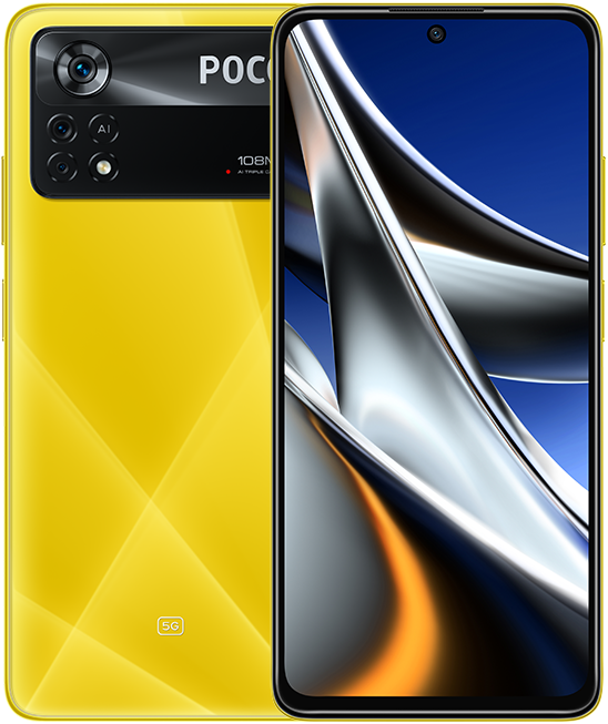Смартфон Poco X4 Pro 8/256GB Желтый