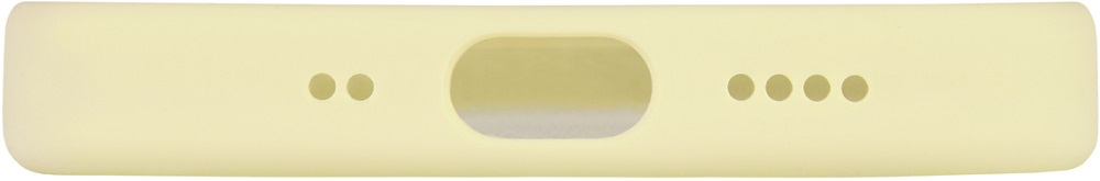 Клип-кейс VLP iPhone 12 mini liquid силикон Yellow 0313-8685 - фото 4