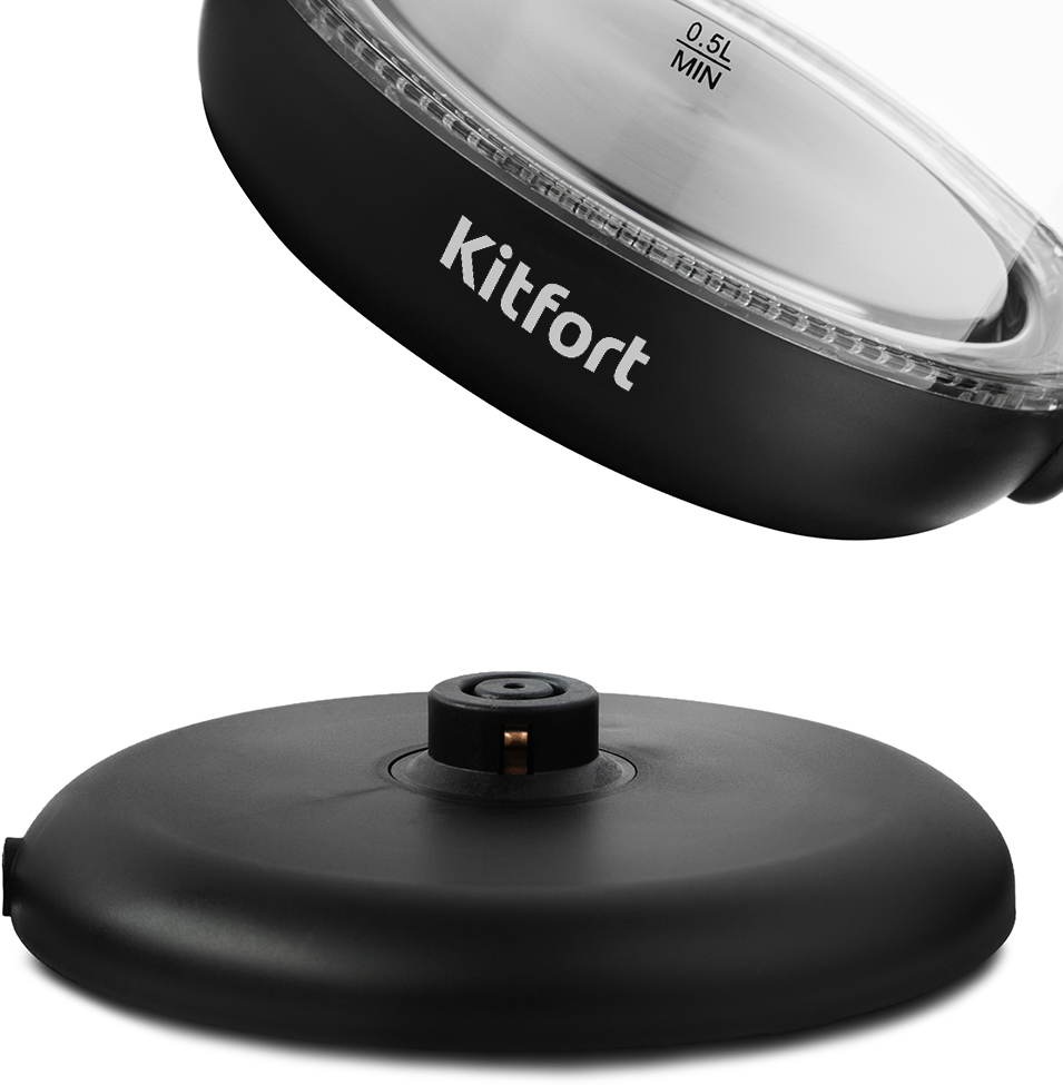 Чайник электрический Kitfort КТ-625-6 черный 7000-2874 - фото 5