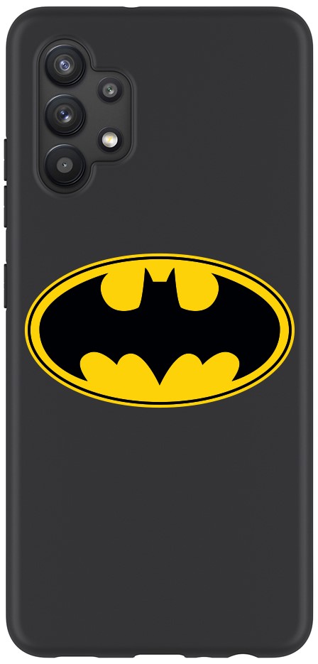 Клип-кейс Deppa Samsung Galaxy A32 DC Comics Batman 11 logo аккумуляторная батарея anybatt 11 b1 1162 6600mah для ноутбуков asus a32 n61 a32 m50 a32 h36
