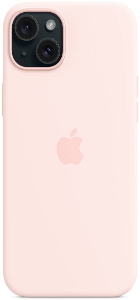 Чехол-накладка Apple iPhone 15 Silicone Case with MagSafe Светло-розовый 3100-0089 iPhone 15 - фото 5