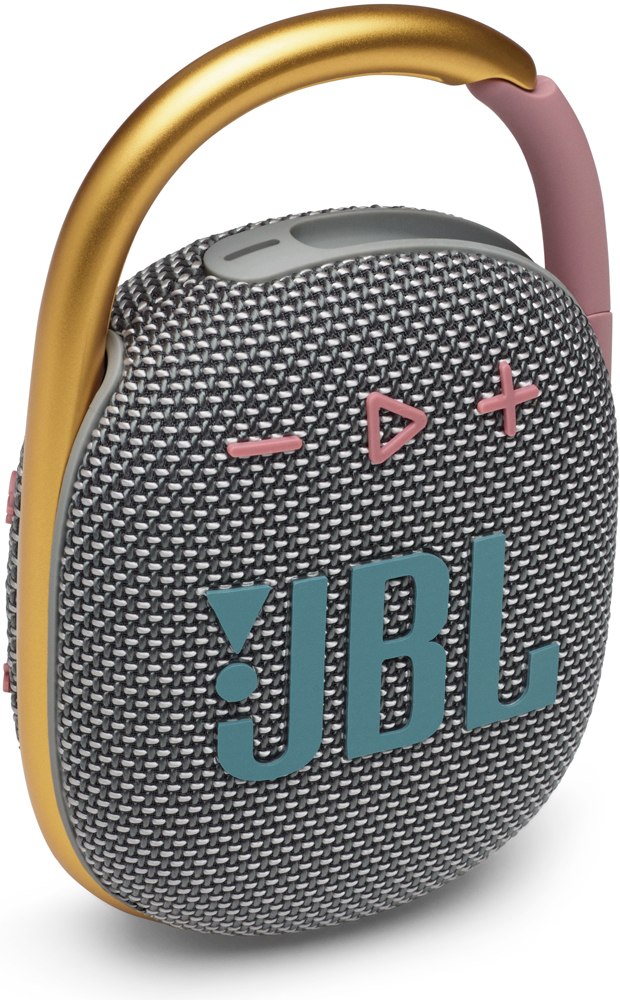 Портативная акустическая система JBL Clip 4 Grey 0406-1368 - фото 4