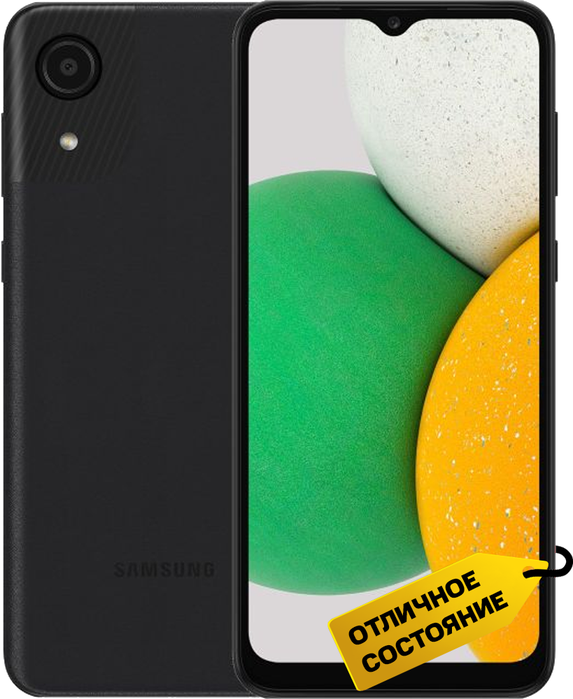 

Смартфон Samsung, Galaxy A03 Core LTE 2/32Gb Чёрный «Отличное состояние»