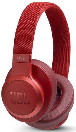 

Наушники JBL, Bluetooth LIVE500BTBLK накладные Red